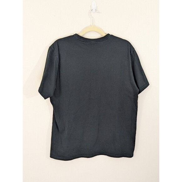 Gymshark Crest T-Shirt Men’s Large Short Sleeve Crew Neck Black 100% Cotton Tee - Picture 8 of 8